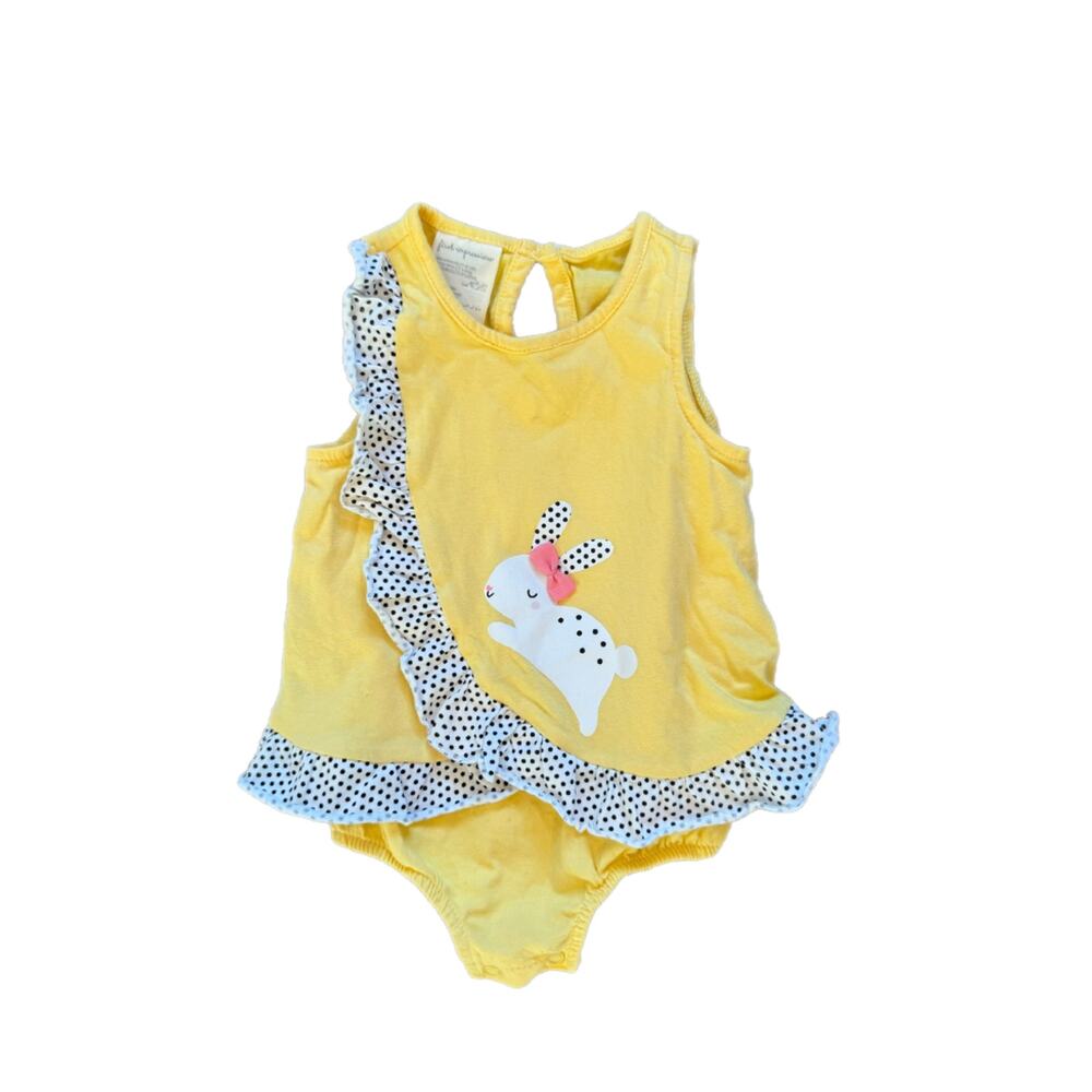 Easter Bunny Little Girls Onesie
